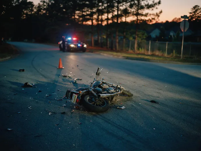 Accidente de motocicleta